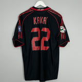 Shop 2005/06 AC MILAN KAKA #22 THIRD SHIRT (M) ADIDAS, classic football shirts, vintage football shirts & retro soccer jerseys at Cult Kits