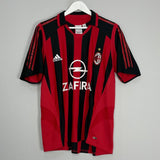 Shop 2005/06 AC MILAN MALDINI #3 HOME SHIRT (M) ADIDAS, classic football shirts, vintage football shirts & retro soccer jerseys at Cult Kits
