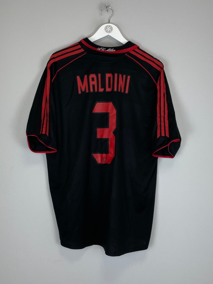 2005/06 AC MILAN MALDINI 3 THIRD SHIRT (XL) ADIDAS - Cult Kits - XL - Buy Vintage Football Shirts, Authentic Retro Football Shirts For Sale, Classic Football Shirts & Soccer Jersey