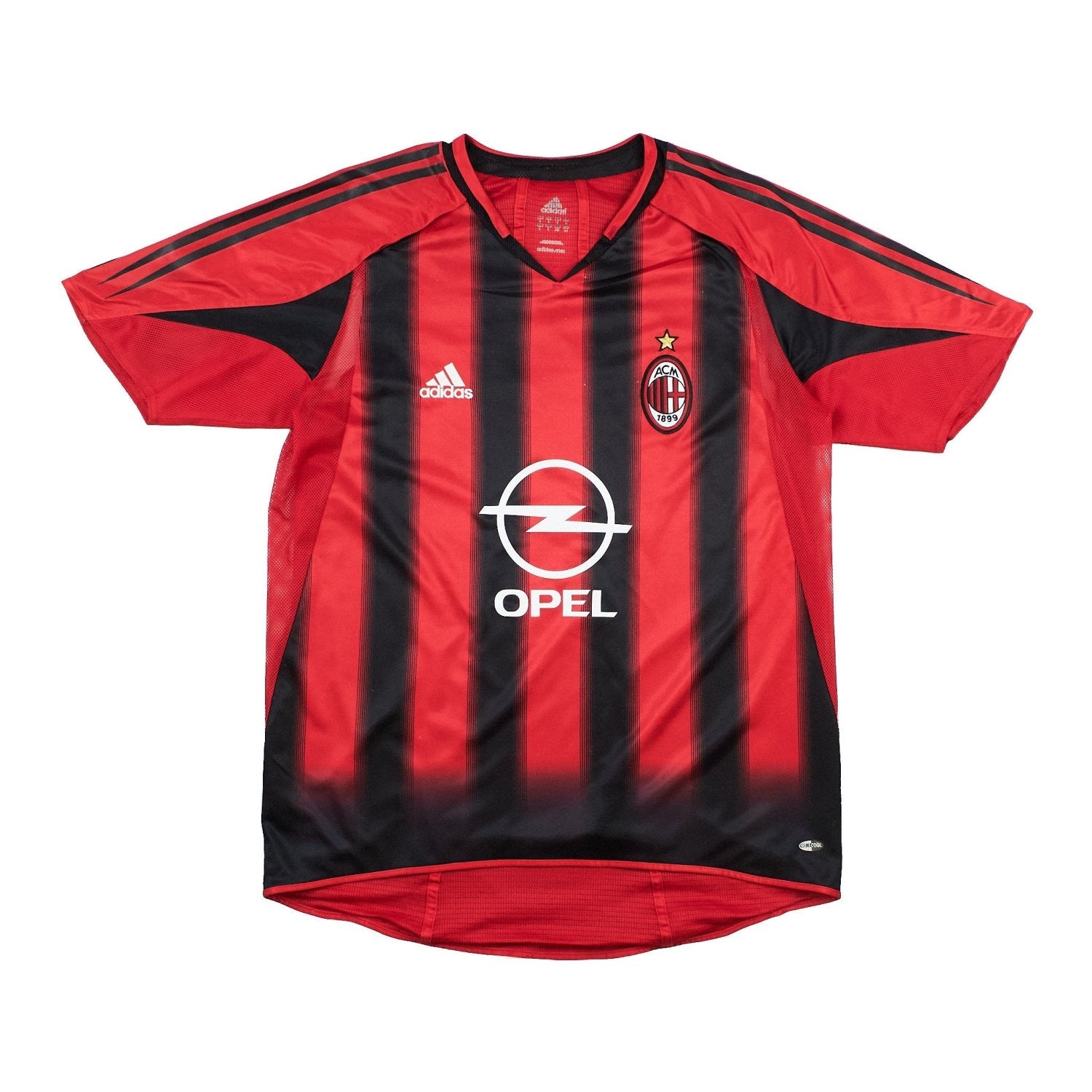2005 AC Milan Adidas football shirt - view 2 - Cult Kits
