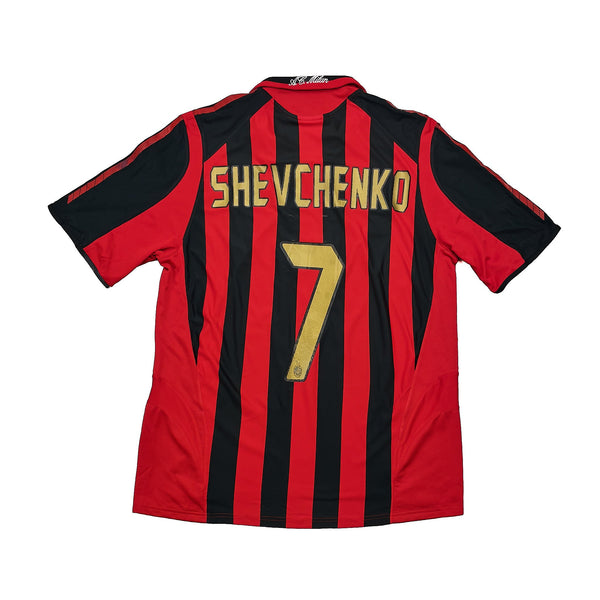 2005/06 AC Milan Shevchenko #7 Home Shirt (L) Adidas – Cult Kits