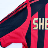 Buy 2005/06 AC Milan Shevchenko 7 Home Shirt (L) Adidas ~ Free worldwide shipping ~ Authentic Vintage Football Shirts from Cult Kits