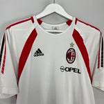 Shop 2005/06 AC MILAN TRAINING SHIRT (M) ADIDAS, classic football shirts, vintage football shirts & retro soccer jerseys at Cult Kits
