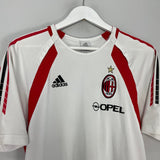 Shop 2005/06 AC MILAN TRAINING SHIRT (M) ADIDAS, classic football shirts, vintage football shirts & retro soccer jerseys at Cult Kits