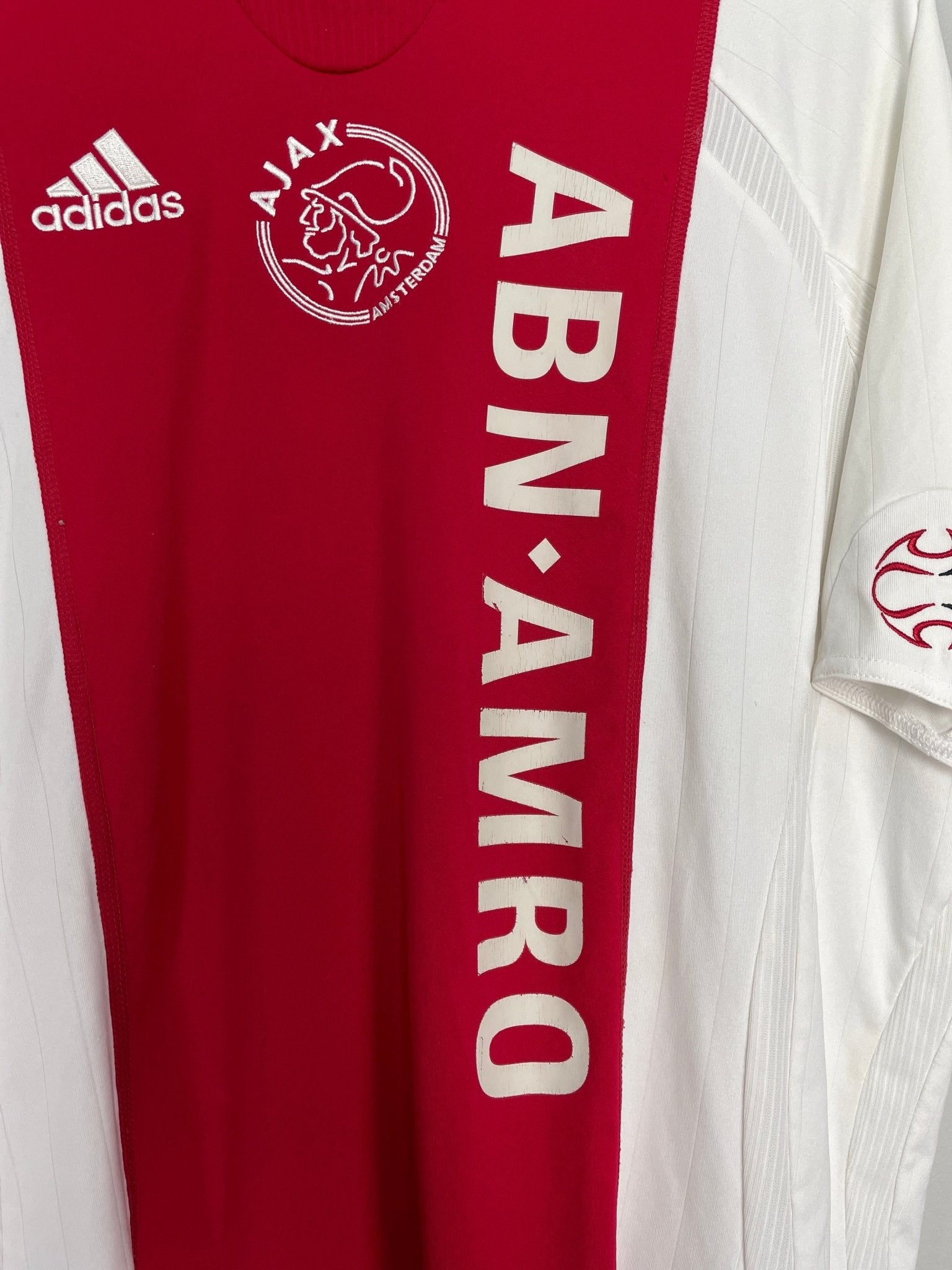 Shop 2005/06 AJAX HOME SHIRT (L) ADIDAS, classic football shirts, vintage football shirts & retro soccer jerseys at Cult Kits