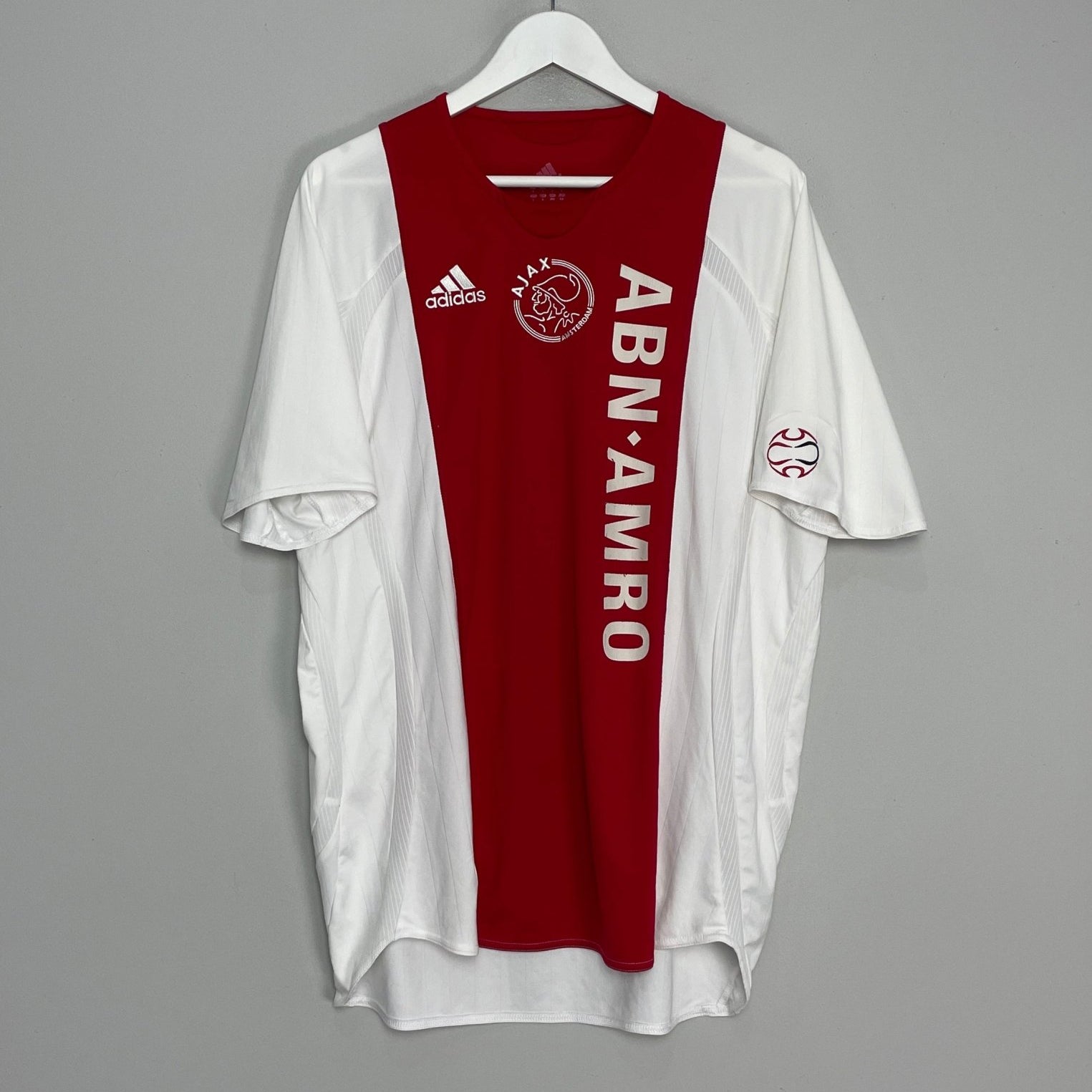 Shop 2005/06 AJAX HOME SHIRT (L) ADIDAS, classic football shirts, vintage football shirts & retro soccer jerseys at Cult Kits