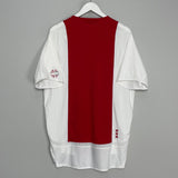 Shop 2005/06 AJAX HOME SHIRT (L) ADIDAS, classic football shirts, vintage football shirts & retro soccer jerseys at Cult Kits