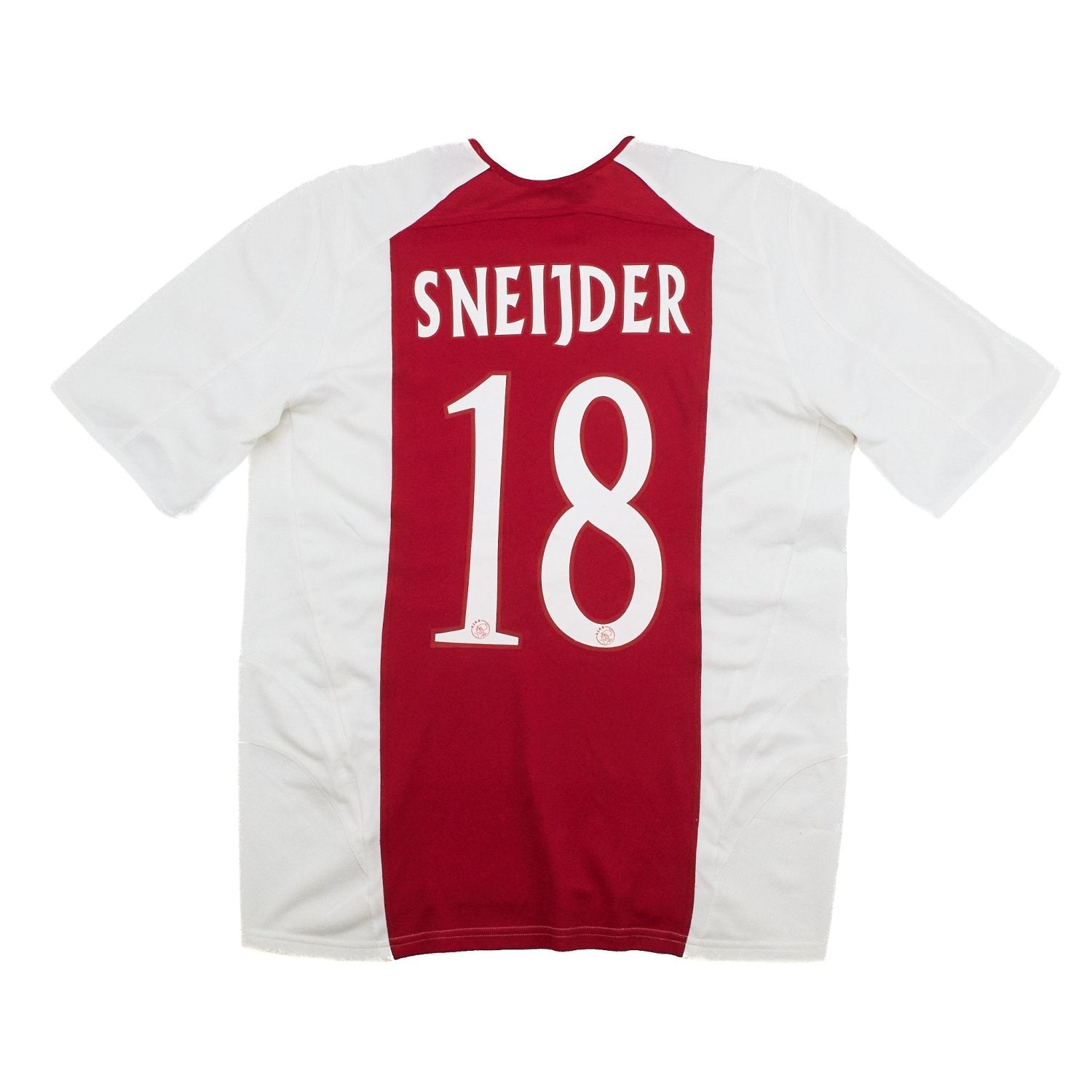 Buy 2005/06 Ajax Sneijder 18 Home Shirt (M) Adidas ~ Free worldwide shipping ~ Authentic Vintage Football Shirts from Cult Kits