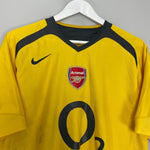 Shop 2005/06 ARSENAL AWAY SHIRT (M) NIKE, classic football shirts, vintage football shirts & retro soccer jerseys at Cult Kits