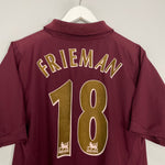 Shop 2005/06 ARSENAL FRIEMAN #18 HOME SHIRT (S) NIKE, classic football shirts, vintage football shirts & retro soccer jerseys at Cult Kits