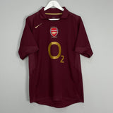 Shop 2005/06 ARSENAL FRIEMAN #18 HOME SHIRT (S) NIKE, classic football shirts, vintage football shirts & retro soccer jerseys at Cult Kits