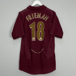 Shop 2005/06 ARSENAL FRIEMAN #18 HOME SHIRT (S) NIKE, classic football shirts, vintage football shirts & retro soccer jerseys at Cult Kits