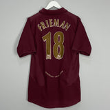 Shop 2005/06 ARSENAL FRIEMAN #18 HOME SHIRT (S) NIKE, classic football shirts, vintage football shirts & retro soccer jerseys at Cult Kits