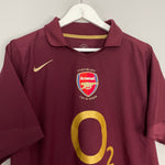 Shop 2005/06 ARSENAL FRIEMAN #18 HOME SHIRT (S) NIKE, classic football shirts, vintage football shirts & retro soccer jerseys at Cult Kits