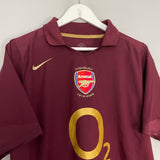 Shop 2005/06 ARSENAL FRIEMAN #18 HOME SHIRT (S) NIKE, classic football shirts, vintage football shirts & retro soccer jerseys at Cult Kits