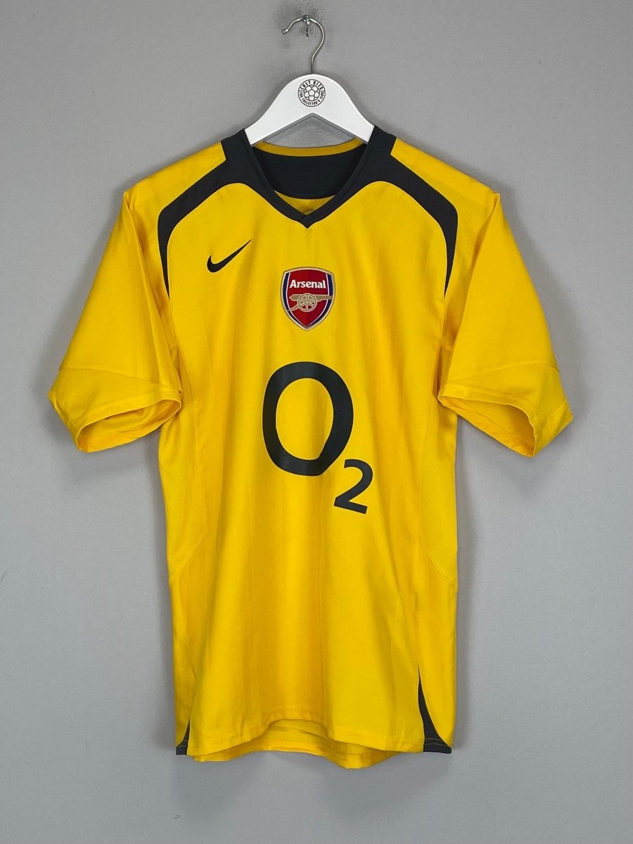 2005/06 ARSENAL HENRY 14 AWAY SHIRT (S) NIKE - Cult Kits - Small - Buy Vintage Football Shirts, Authentic Retro Football Shirts For Sale, Classic Football Shirts & Soccer Jersey