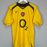 2005/06 ARSENAL HENRY 14 AWAY SHIRT (S) NIKE - Cult Kits - Small - Buy Vintage Football Shirts, Authentic Retro Football Shirts For Sale, Classic Football Shirts & Soccer Jersey