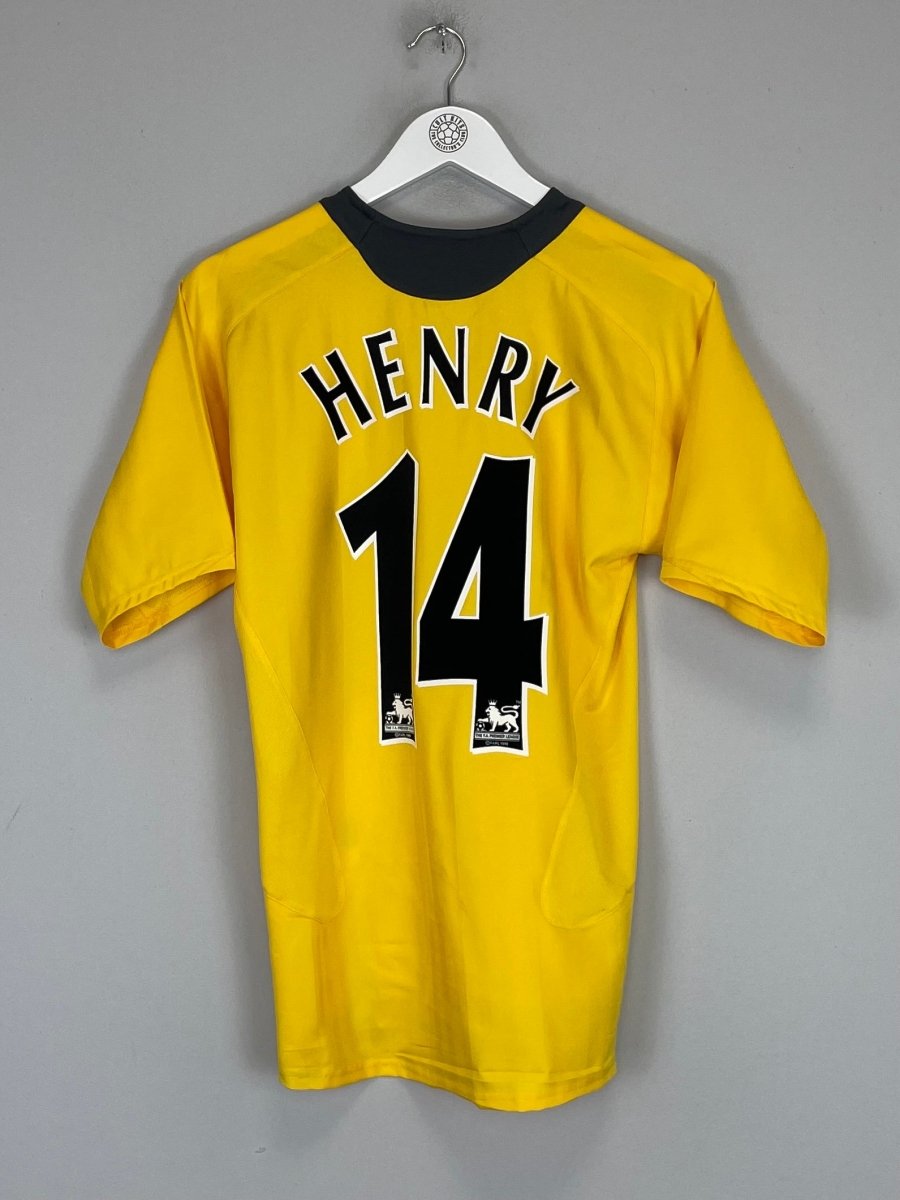 2005/06 ARSENAL HENRY 14 AWAY SHIRT (S) NIKE - Cult Kits - Small - Buy Vintage Football Shirts, Authentic Retro Football Shirts For Sale, Classic Football Shirts & Soccer Jersey