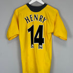 2005/06 ARSENAL HENRY 14 AWAY SHIRT (S) NIKE - Cult Kits - Small - Buy Vintage Football Shirts, Authentic Retro Football Shirts For Sale, Classic Football Shirts & Soccer Jersey