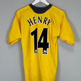 2005/06 ARSENAL HENRY 14 AWAY SHIRT (S) NIKE - Cult Kits - Small - Buy Vintage Football Shirts, Authentic Retro Football Shirts For Sale, Classic Football Shirts & Soccer Jersey