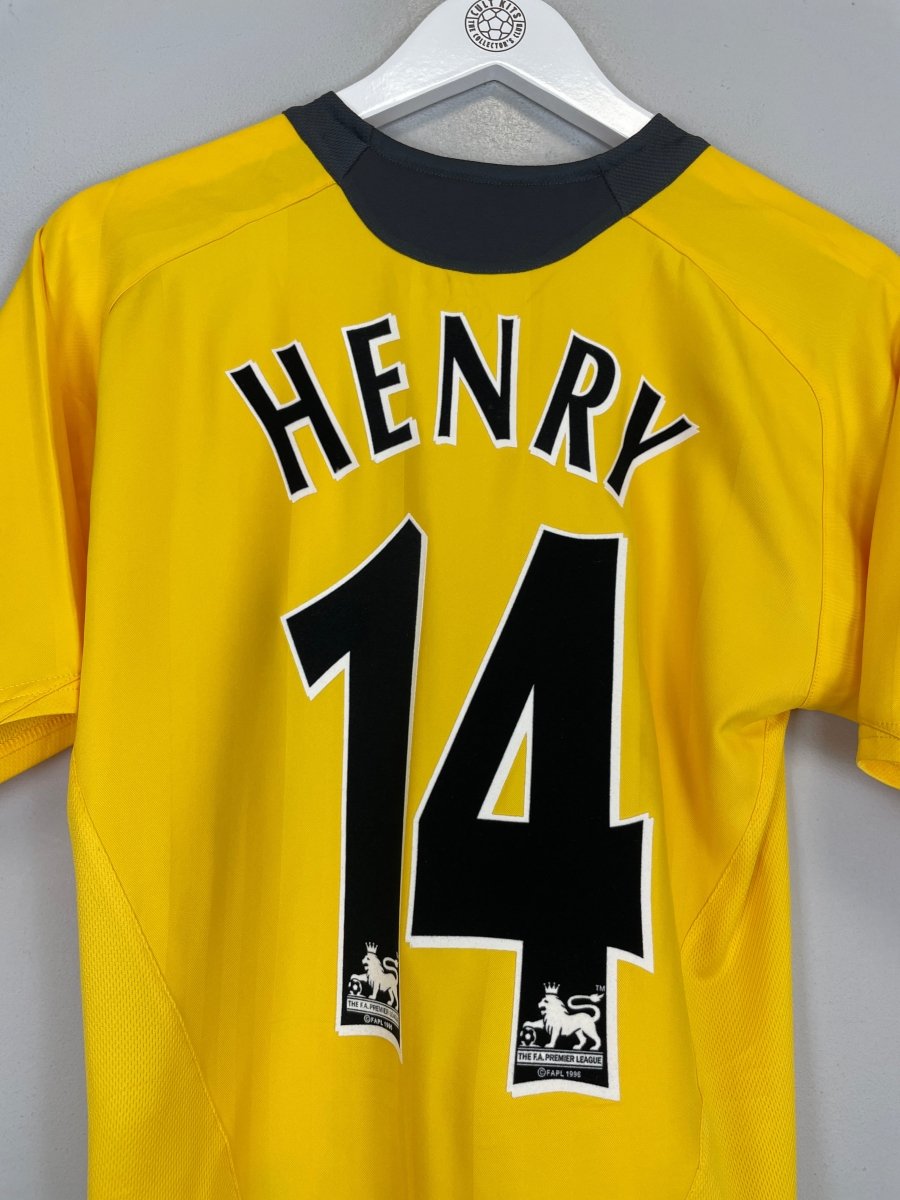 2005/06 ARSENAL HENRY 14 AWAY SHIRT (S) NIKE - Cult Kits - Small - Buy Vintage Football Shirts, Authentic Retro Football Shirts For Sale, Classic Football Shirts & Soccer Jersey