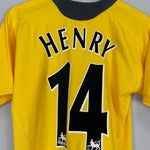 2005/06 ARSENAL HENRY 14 AWAY SHIRT (S) NIKE - Cult Kits - Small - Buy Vintage Football Shirts, Authentic Retro Football Shirts For Sale, Classic Football Shirts & Soccer Jersey