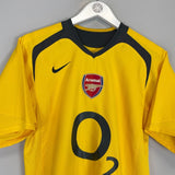 2005/06 ARSENAL HENRY 14 AWAY SHIRT (S) NIKE - Cult Kits - Small - Buy Vintage Football Shirts, Authentic Retro Football Shirts For Sale, Classic Football Shirts & Soccer Jersey