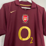 Shop 2005/06 ARSENAL HENRY #14 HOME SHIRT (M) NIKE, classic football shirts, vintage football shirts & retro soccer jerseys at Cult Kits