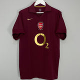 Shop 2005/06 ARSENAL HENRY #14 HOME SHIRT (M) NIKE, classic football shirts, vintage football shirts & retro soccer jerseys at Cult Kits