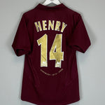 2005/06 ARSENAL HENRY 14 HOME SHIRT (M) NIKE - Cult Kits - Medium - Buy Vintage Football Shirts, Authentic Retro Football Shirts For Sale, Classic Football Shirts & Soccer Jersey