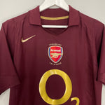 Shop 2005/06 ARSENAL HENRY #14 HOME SHIRT (M) NIKE, classic football shirts, vintage football shirts & retro soccer jerseys at Cult Kits