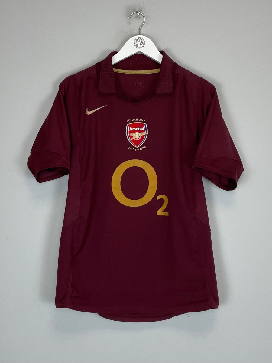 2005/06 ARSENAL HENRY 14 HOME SHIRT (M) NIKE - Cult Kits - Medium - Buy Vintage Football Shirts, Authentic Retro Football Shirts For Sale, Classic Football Shirts & Soccer Jersey