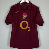 2005/06 ARSENAL HENRY 14 HOME SHIRT (M) NIKE - Cult Kits - Medium - Buy Vintage Football Shirts, Authentic Retro Football Shirts For Sale, Classic Football Shirts & Soccer Jersey
