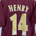 2005/06 ARSENAL HENRY 14 HOME SHIRT (M) NIKE - Cult Kits - Medium - Buy Vintage Football Shirts, Authentic Retro Football Shirts For Sale, Classic Football Shirts & Soccer Jersey