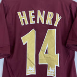 2005/06 ARSENAL HENRY 14 HOME SHIRT (M) NIKE - Cult Kits - Medium - Buy Vintage Football Shirts, Authentic Retro Football Shirts For Sale, Classic Football Shirts & Soccer Jersey