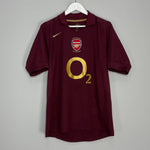 Shop 2005/06 ARSENAL HENRY #14 HOME SHIRT (M) NIKE, classic football shirts, vintage football shirts & retro soccer jerseys at Cult Kits