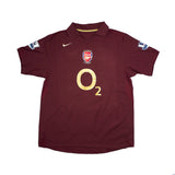 Buy 2005/06 Arsenal Henry 14 Home Shirt (XL) Nike ~ Free worldwide shipping ~ Authentic Vintage Football Shirts from Cult Kits
