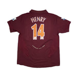 Buy 2005/06 Arsenal Henry 14 Home Shirt (XL) Nike ~ Free worldwide shipping ~ Authentic Vintage Football Shirts from Cult Kits