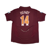 Buy 2005/06 Arsenal Henry 14 Home Shirt (XL) Nike ~ Free worldwide shipping ~ Authentic Vintage Football Shirts from Cult Kits
