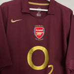 Shop 2005/06 ARSENAL HENRY #14 HOME SHIRT (XXL) NIKE, classic football shirts, vintage football shirts & retro soccer jerseys at Cult Kits
