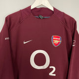 Shop 2005/06 ARSENAL SWEATSHIRT (L) NIKE, classic football shirts, vintage football shirts & retro soccer jerseys at Cult Kits