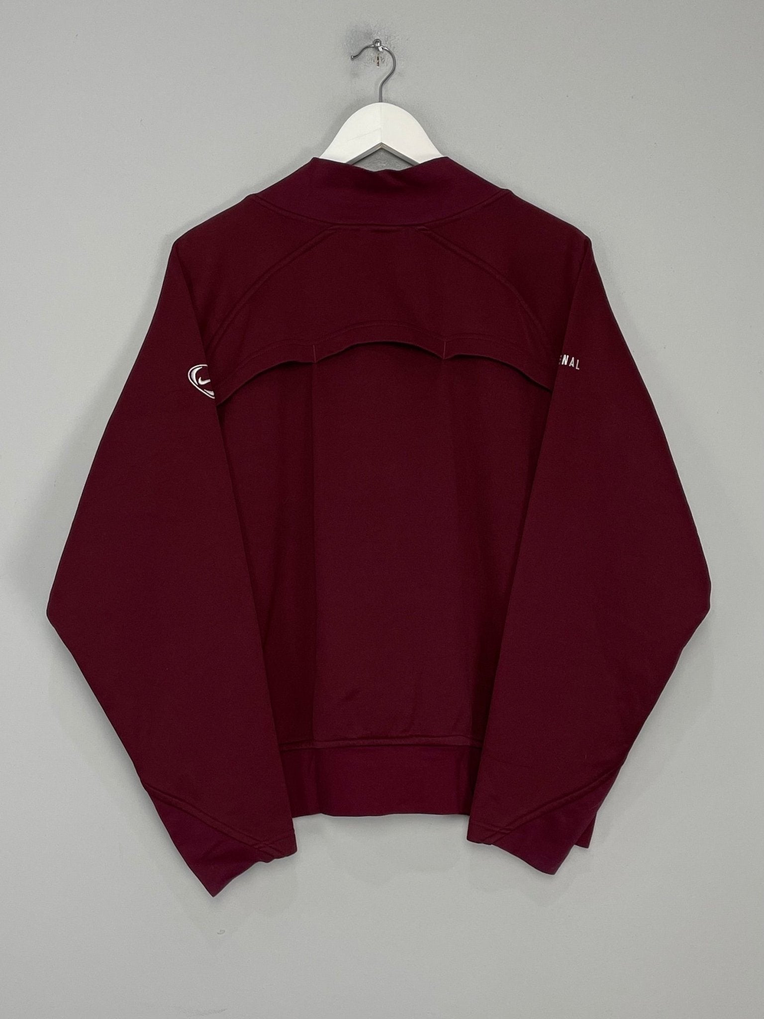 Shop 2005/06 ARSENAL SWEATSHIRT (L) NIKE, classic football shirts, vintage football shirts & retro soccer jerseys at Cult Kits