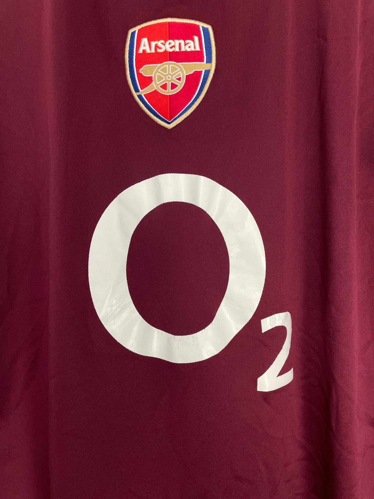 Shop 2005/06 ARSENAL TRAINING SHIRT (L) NIKE, classic football shirts, vintage football shirts & retro soccer jerseys at Cult Kits