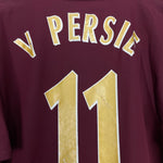 Shop 2005/06 ARSENAL V.PERSIE #11 HOME SHIRT (L) NIKE, classic football shirts, vintage football shirts & retro soccer jerseys at Cult Kits