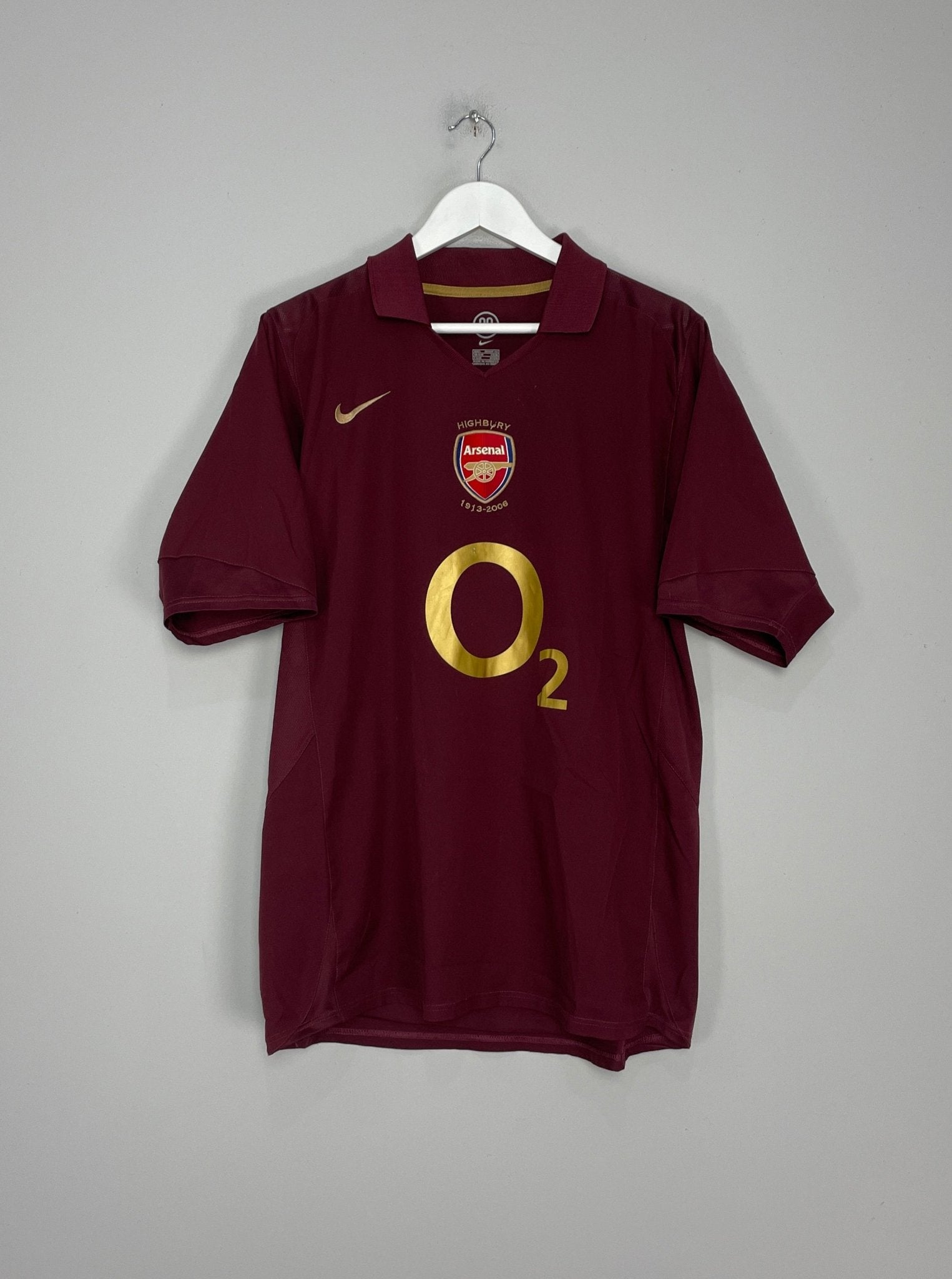 Shop 2005/06 ARSENAL V.PERSIE #11 HOME SHIRT (L) NIKE, classic football shirts, vintage football shirts & retro soccer jerseys at Cult Kits