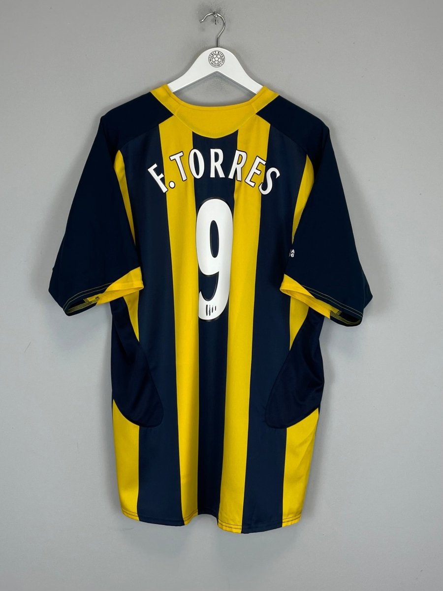 2005/06 ATLETICO MADRID F.TORRES 9 AWAY SHIRT (XL) NIKE - Cult Kits - XL - Buy Vintage Football Shirts, Authentic Retro Football Shirts For Sale, Classic Football Shirts & Soccer Jersey