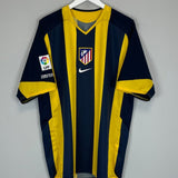 2005/06 ATLETICO MADRID F.TORRES 9 AWAY SHIRT (XL) NIKE - Cult Kits - XL - Buy Vintage Football Shirts, Authentic Retro Football Shirts For Sale, Classic Football Shirts & Soccer Jersey