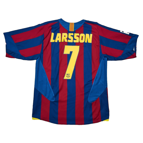 2005/06 Barcelona Larsson #7 Home Shirt (L) Nike – Cult Kits