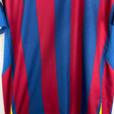 Shop 2005/06 BARCELONA MESSI #10 HOME SHIRT (L) NIKE, classic football shirts, vintage football shirts & retro soccer jerseys at Cult Kits