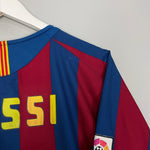 Shop 2005/06 BARCELONA MESSI #10 HOME SHIRT (L) NIKE, classic football shirts, vintage football shirts & retro soccer jerseys at Cult Kits